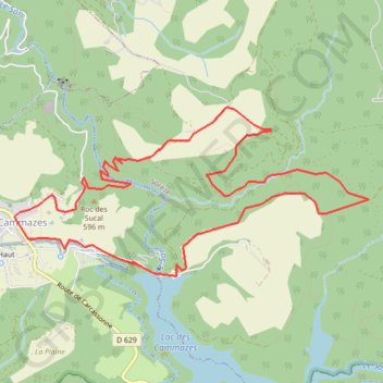 Les cammazes GPS track, route, trail