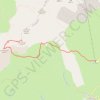Le Roc Rouge depuis le Col de la Madeleine GPS track, route, trail
