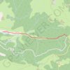 Du col de Marmare à Caussou GPS track, route, trail