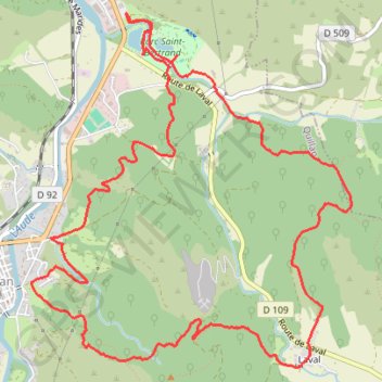 17-Parc Saint-Bertrand, Laval, Bitrague_2022-10-23 GPS track, route, trail