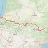 Trans Pyrénées moto GPS track, route, trail