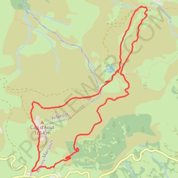 Rando Lac de SOUM GPS track, route, trail