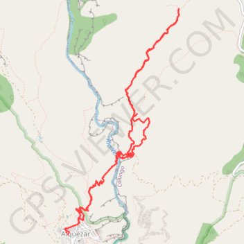 Alquezar Abrigo de Arpan GPS track, route, trail
