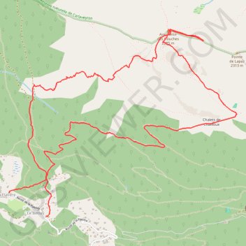 Aiguillette des Houches GPS track, route, trail