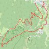 Chalet de la Servaz GPS track, route, trail