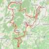 Randonnée Montsegur GPS track, route, trail