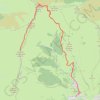 Sommets de Pouy Louby et de Pouyaué GPS track, route, trail