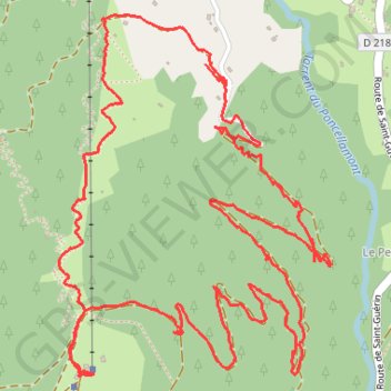 Les Envers-Plateau de Cuvy GPS track, route, trail