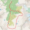 Monts Jovet : En boucle par le Nant Blanc GPS track, route, trail