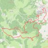 Autour de la Croix Trévingt - Saint-Alban-les-Eaux GPS track, route, trail