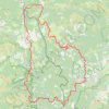 Tour du Cévenol (Lozère - Ardèche - Gard) GPS track, route, trail