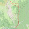 Orgeval - But brouillard sous le Mont de la Coche (Bauges) GPS track, route, trail