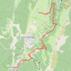 Grande Traversée des PréAlpes : Les Bruyères - Corrençon-en-Vercors GPS track, route, trail