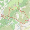 Chandolas, Chassezac GPS track, route, trail
