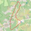 Le Vialais PR 4 GPS track, route, trail