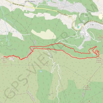 Mimet - Le Grand Puech - Pilon du Roi GPS track, route, trail