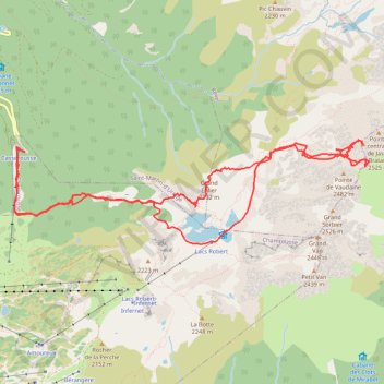 Pointes de Jasse Bralard GPS track, route, trail