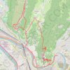 Le Néron depuis Grenoble (Chartreuse) GPS track, route, trail