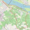 Saumur de Loire en vignes GPS track, route, trail