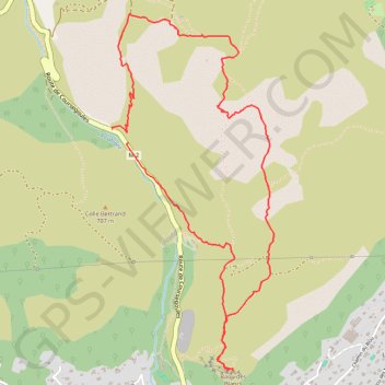 Baou des Blancs GPS track, route, trail
