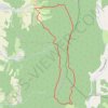 CROIX DU BEZOT - Vercors GPS track, route, trail