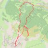 Cime de la Lose Punta d'Incianao GPS track, route, trail