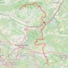 GR9 De Cucuron (Vaucluse) à Saint Zacharie (Var) GPS track, route, trail