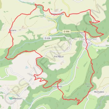 Murol-Couze Surains GPS track, route, trail