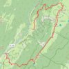 Chézery-Gralet-Reculet-La riviere GPS track, route, trail
