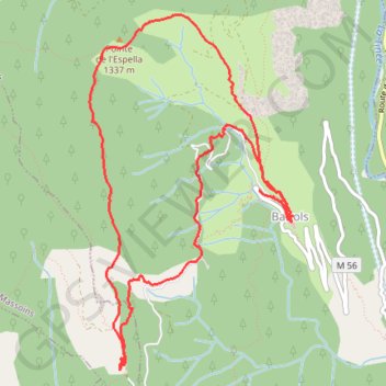 2020 09 25 - bairols sylvie GPS track, route, trail