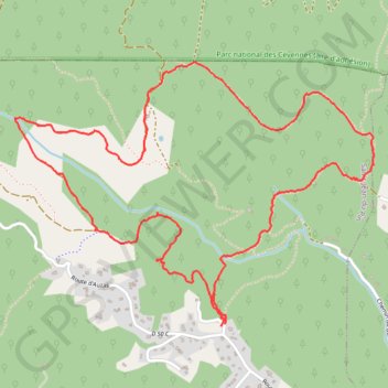 Saint-Jean-du-Pin Randonnée GPS track, route, trail