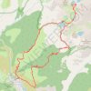 Les lacs du Tenibre GPS track, route, trail