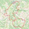 Route from Barcelonnette to Barcelonnette GPS track, route, trail