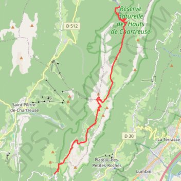 Col du Coq - Cirque de Saint-Même GPS track, route, trail