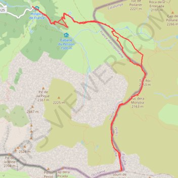 Soum de l'Escalette GPS track, route, trail