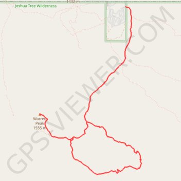 Warren Peak and Panorama Loop Trail GPS track, route, trail