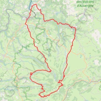 AUVERGNE SUD GPS track, route, trail