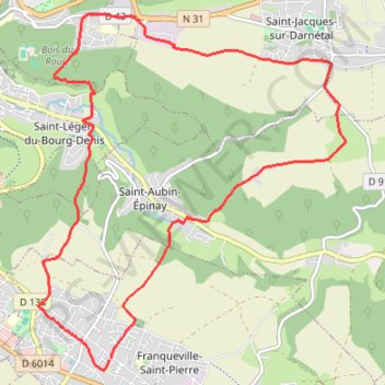 Randonnées Les Marettes GPS track, route, trail