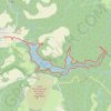 Tour du lac de Cammazes GPS track, route, trail