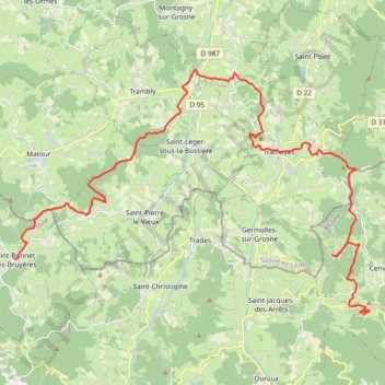 Suuntoapp-Hiking-2022-08-23T04-20-35Z GPS track, route, trail