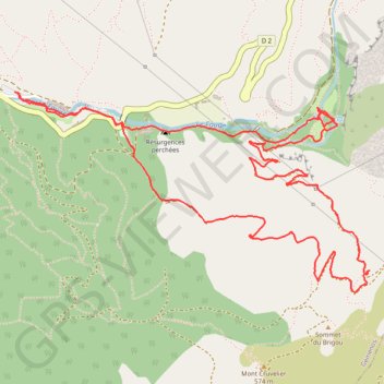 Le Chemin du Blé GPS track, route, trail