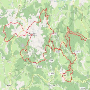 Trail des Piqueurs GPS track, route, trail