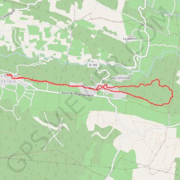 Prieuré de la Vallée de la Tave GPS track, route, trail