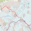 Mont Blanc par l'Arête des Bosses GPS track, route, trail