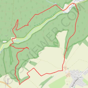 Roche Gros GPS track, route, trail