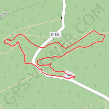 Les entonnoirs de la Haute Chevauchée GPS track, route, trail