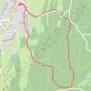 Circuit des Trois Cascades GPS track, route, trail