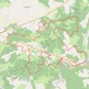 Rando Servanac Le Causse de la Lavande GPS track, route, trail