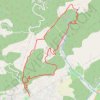 Manosque - Du Pain de Sucre au Pigeonnier de Montaigu GPS track, route, trail