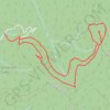 GPX Download: Boucle Tête du Coquin – Pain de sucre au départ de Celles-sur-Plaine GPS track, route, trail